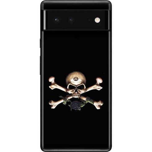 Alchemy Skull and Crossbones Google Pixel 6 Skin